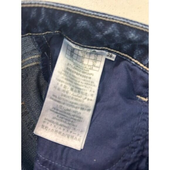 Marciano Los Angeles Mid Rise Skinny Jeans Womens 28 Blue Denim - Picture 6 of 6